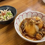 酒房 武蔵 - 肉じゃが・皮ポン酢