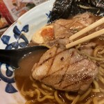 弟子屈ラーメン - チャーシュー厚め