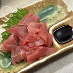 赤ひげ - マグロすき身の刺身