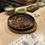 Okonomiyaki Teppanyaki Monchama - お好み焼き　美味しくいただき中