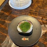 Sushi Sanshin - イワシの磯辺巻き