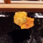 すし匠 - ウニ。合い盛り・・。