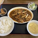 Chuukaryouri Touin - 麻婆春雨(日替定食)