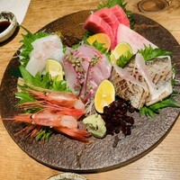 本等鮨 海馬 本店 - 刺身色々