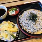 Kyubei Ya - ♪天ざる蕎麦大盛¥1045