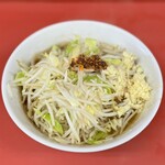 ラーメン二郎 - 小ラーメン・ニンニク・ラー油