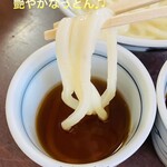 釜あげうどん 長田 in 香の香 - 麺リフト、冷やし出汁バージョン♫