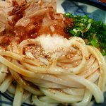 木酢鶏天然黒石焼 讃 - 生醤油うどん