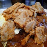 カレーとハンバーグの店 バーグ - スタミナカレー焼玉子入り