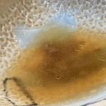 焼きもの家 慶 - お通しの出し汁を肴に飲む^_^