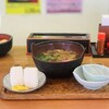 うどんのいわさき - 料理写真:肉鍋定食