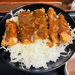 ＡＢＣ食堂 - 味噌カツ丼Ｒ（400円）