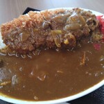 食堂 田舎家 - カツカレー（大盛）