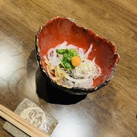 大阪とらふぐの会 PREMIUM - フグ皮の湯引きポン酢