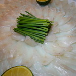 ふぐ 福治 - ３．ふぐさし　2014.1.2x