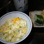 ふぐ 福治 - ７．雑炊（＋香の物）　2014.1.2x