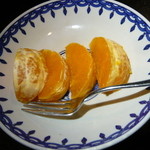 ふぐ 福治 - ８．デザート（メロン・いちご・せとかからチョイス）