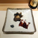 艪 - エゾアワビとタコの桜煮