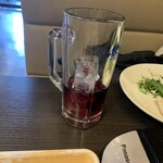 しゃぶ葉 - 制限時間が切れる前にデザート用のお酒を確保