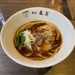 麺屋 森実 - ラーメン　600円