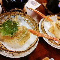 かに道楽 新宿本店 - かに天ぷら