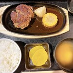 Akagyuuyakiniku To Basashi Tabetomo - ハンバーグ