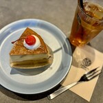 1Place cafe - ドリンク　ケーキ