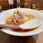 つくばらーめん 鬼者語 - 美しいラーメンです