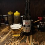 らーめん がら屋 - 瓶ビール（小）¥390