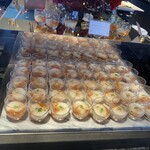 スカイビュッフェ51 - 帆立の貝柱とトロロ芋。さっぱりして美味しい。