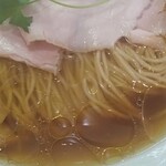 らあめん サンド - 鶏そば（大盛・アップ）