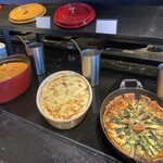 スカイビュッフェ51 - キッシュ、ぜひ取ってくださいね♪