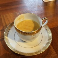 ザ・ガーデンオリエンタル・大阪 - 安納芋と茸のポタージュ