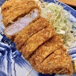 とんかつ美沢 - 中々立派なとんかつ