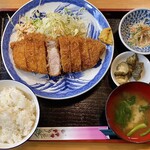 とんかつ美沢 - 「特ロースとんかつ定食」@1550