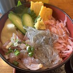 かもめ丸 - ぬまづ三色丼