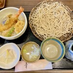 Tojou Soba Sachimatsudo - 天丼セット