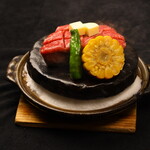 Hana Shoubu - 牛肉の石焼