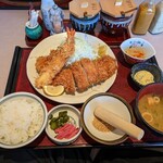 かつ波奈 - まんぷくランチ(1680円）