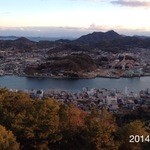 朱華園 - ロープウェイからの景色　ラーメンとセットでぜひ‎2014‎年‎1‎月‎26‎日(日)‏‎16:30　中華そば550円　これぐらいの時間だと空いてます(^_^)v