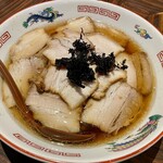 Kitakata Ra-Men Kuramachi - 肉そば 並(¥1200)
