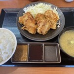 からやま - 唐揚げ定食(5個)