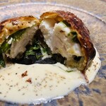 馳走西健一 - 泳がせ太刀魚のパイ包焼き②