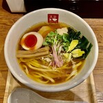 麺処 天川 - アツくもツメたくもないらあめん 1300円　※限定メニュー