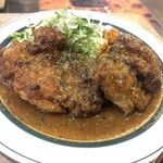 キッチン あずま - チキンソテーガーリックソース