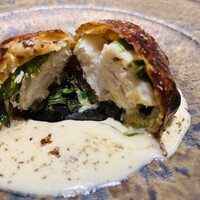 馳走西健一 - 泳がせ太刀魚のパイ包焼き②