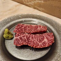 完全個室 牛の達人 private 新宿本店 - 指定仕入れ 鹿児島黒牛厚切り和牛ハラミ