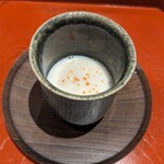 焼鳥 ひら野 - ふぐの白子の水流し(プレミアム 花椿コース)