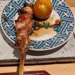 焼鳥 ひら野 - ちょうちん焼き(プレミアム 花椿コース)