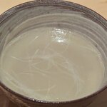 焼鳥 ひら野 - 優しい出汁のスープ(プレミアム 花椿コース)